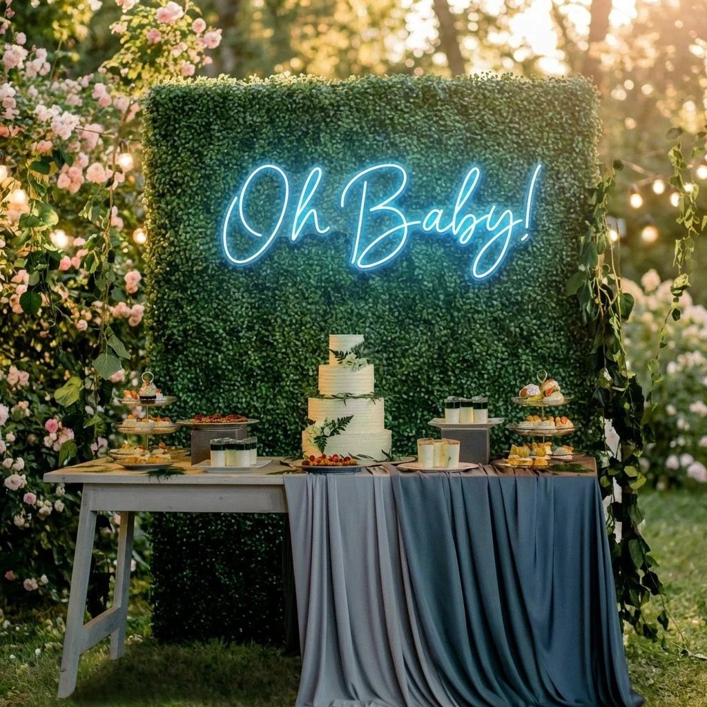 Oh Baby Led Neon Sign Light
