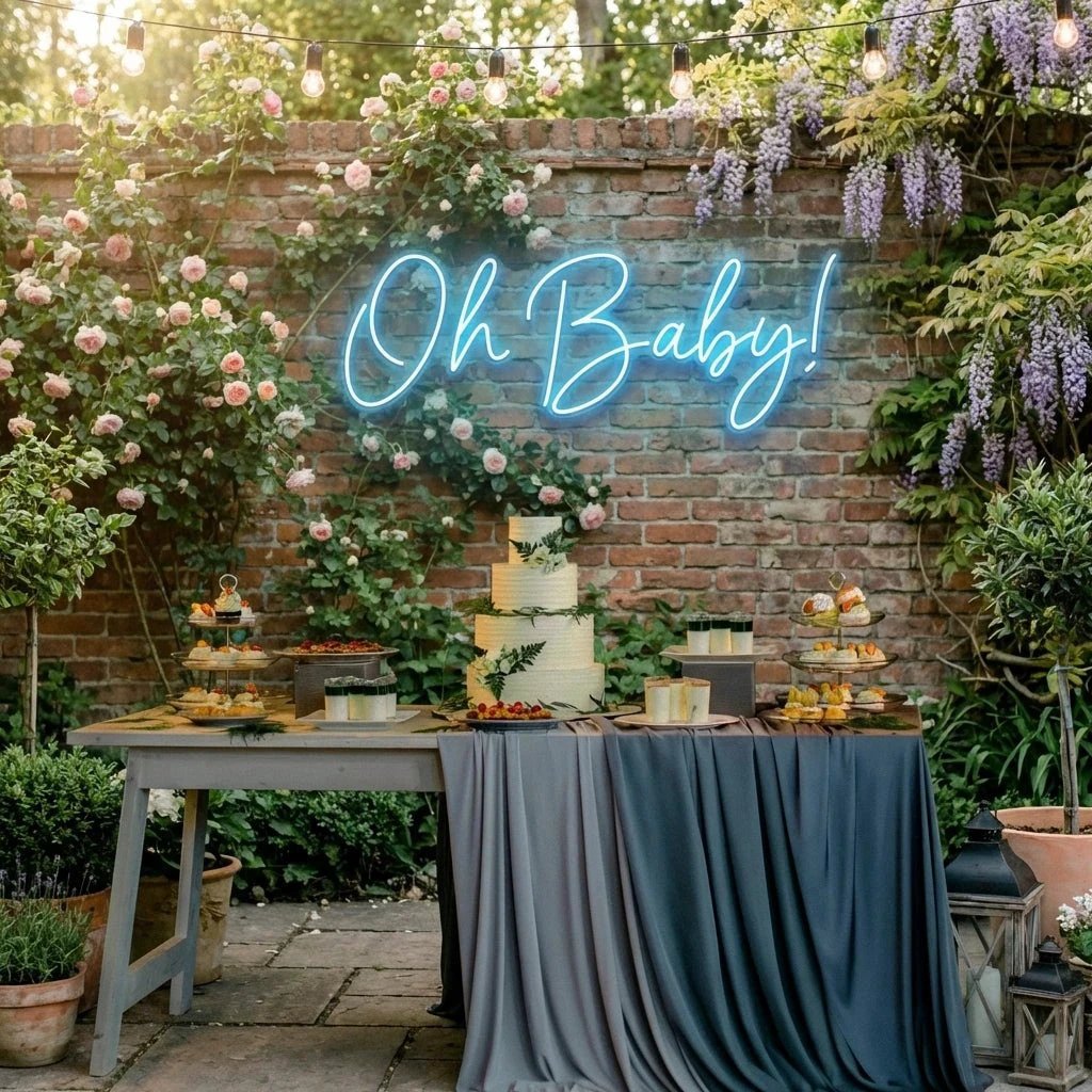 Oh Baby Led Neon Sign Light