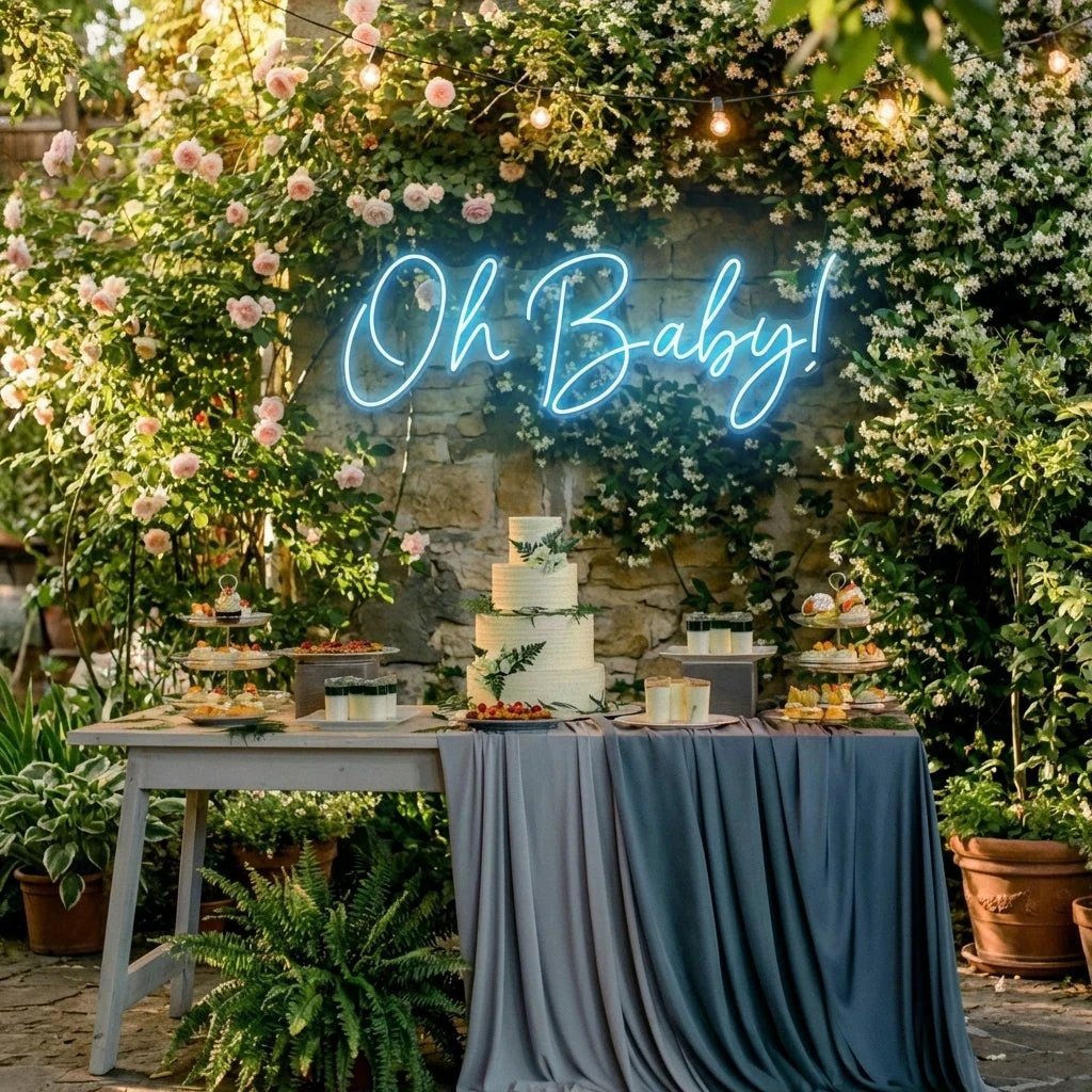 Oh Baby Led Neon Sign Light