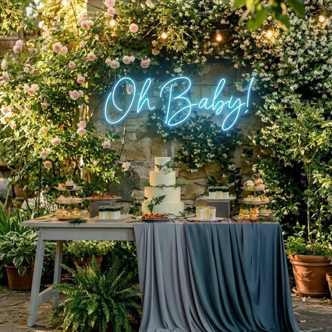 Oh Baby Led Neon Sign Light