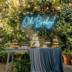 Oh Baby Led Neon Sign Light
