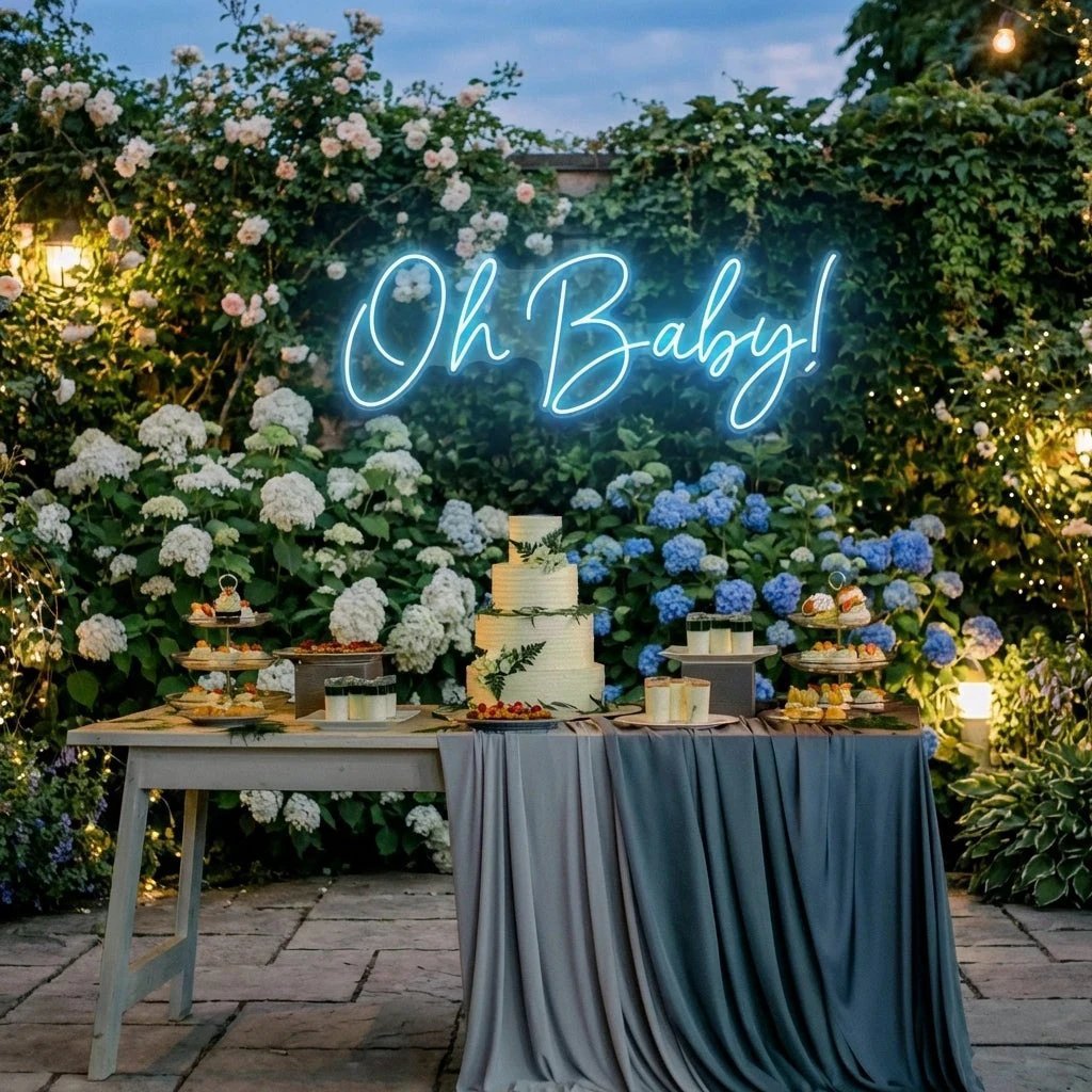 Oh Baby Led Neon Sign Light