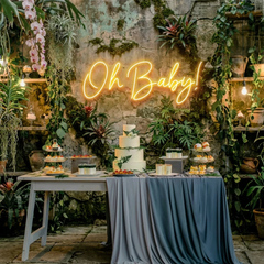 Oh Baby Led Neon Sign Light