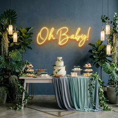 Oh Baby Led Neon Sign Light