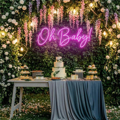 Oh Baby Led Neon Sign Light