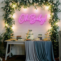 Oh Baby Led Neon Sign Light