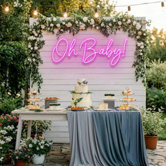 Oh Baby Led Neon Sign Light