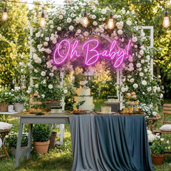Oh Baby Led Neon Sign Light