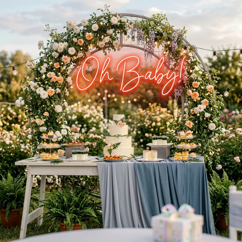 Oh Baby Led Neon Sign Light