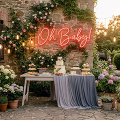 Oh Baby Led Neon Sign Light