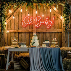 Oh Baby Led Neon Sign Light