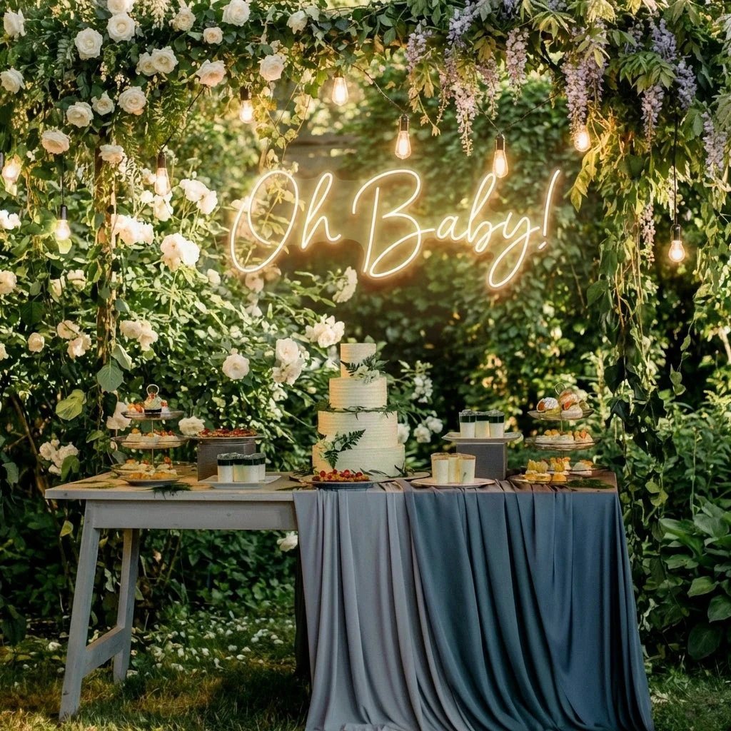 Oh Baby Led Neon Sign Light