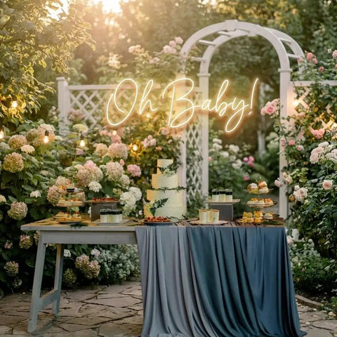 Oh Baby Led Neon Sign Light