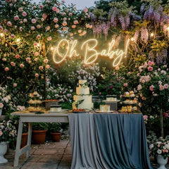 Oh Baby Led Neon Sign Light
