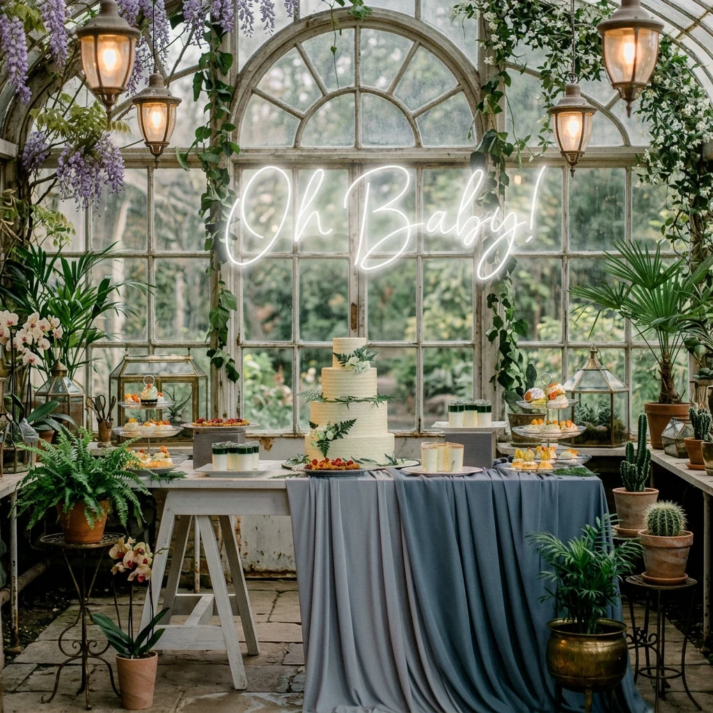 Oh Baby Led Neon Sign Light