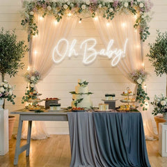 Oh Baby Led Neon Sign Light