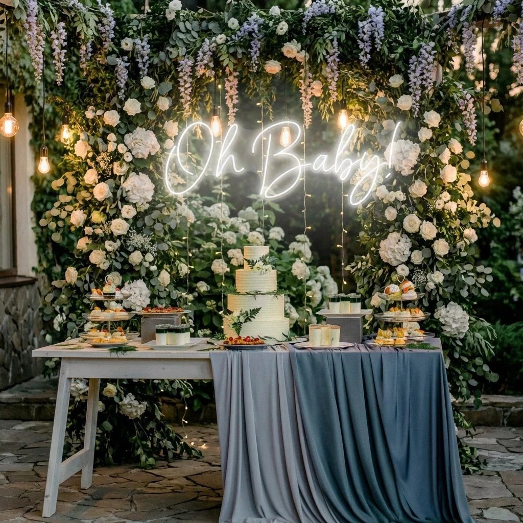 Oh Baby Led Neon Sign Light