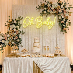 Oh Baby Led Neon Sign Light