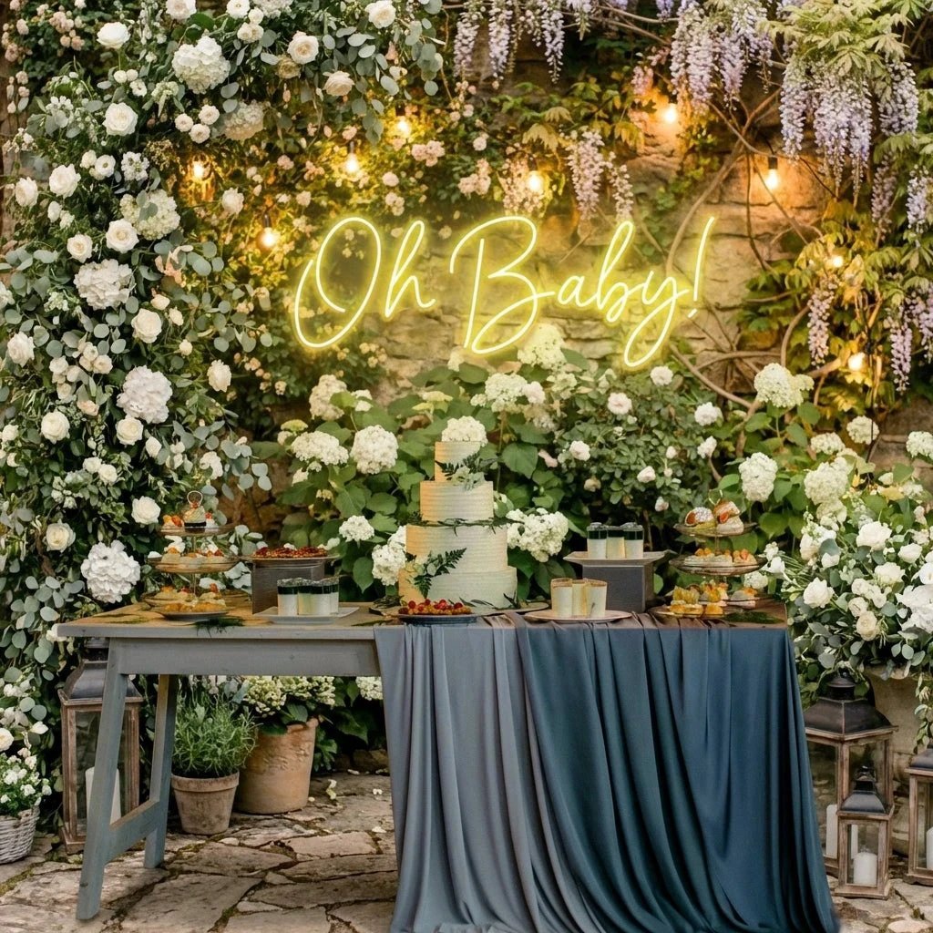 Oh Baby Led Neon Sign Light