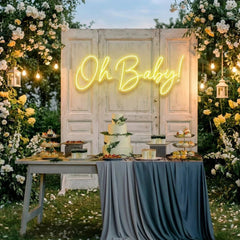 Oh Baby Led Neon Sign Light