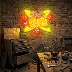 Ouch Artwork Led Neon Sign Light