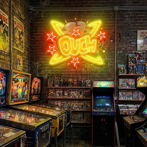 Ouch Artwork Led Neon Sign Light