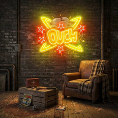 Ouch Artwork Led Neon Sign Light