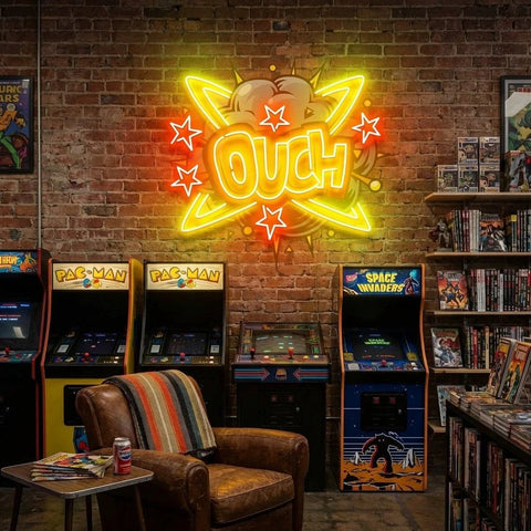 Ouch Artwork Led Neon Sign Light