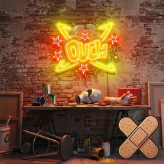Ouch Artwork Led Neon Sign Light