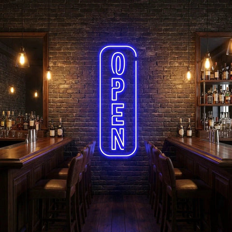 Open 5 Led Neon Sign Light