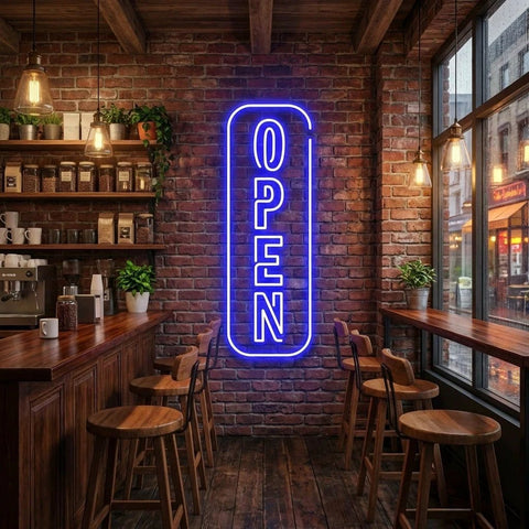 Open 5 Led Neon Sign Light