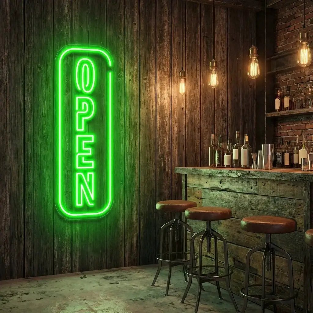 Open 5 Led Neon Sign Light