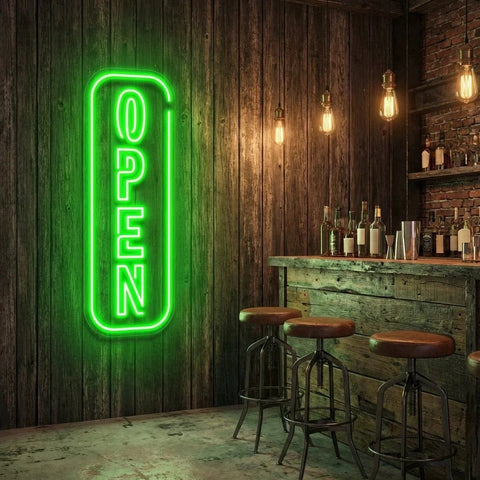 Open 5 Led Neon Sign Light