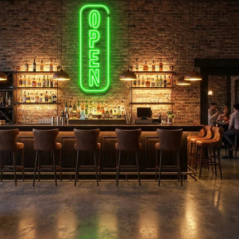Open 5 Led Neon Sign Light
