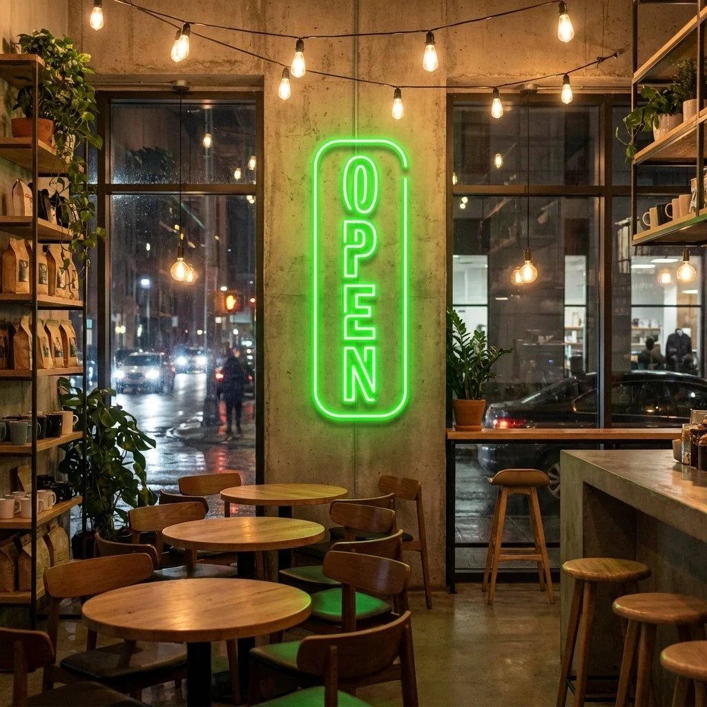 Open 5 Led Neon Sign Light