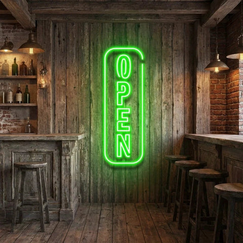Open 5 Led Neon Sign Light