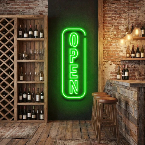 Open 5 Led Neon Sign Light