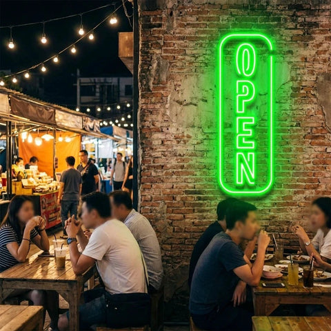 Open 5 Led Neon Sign Light