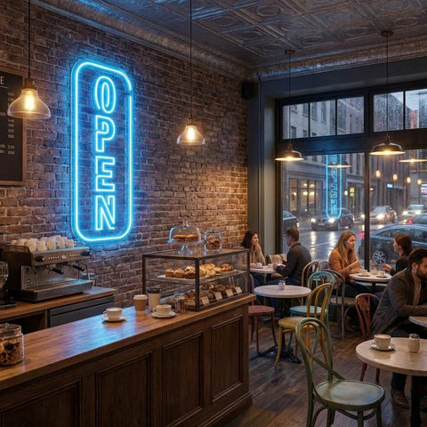 Open 5 Led Neon Sign Light