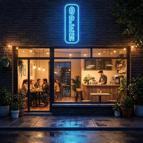 Open 5 Led Neon Sign Light