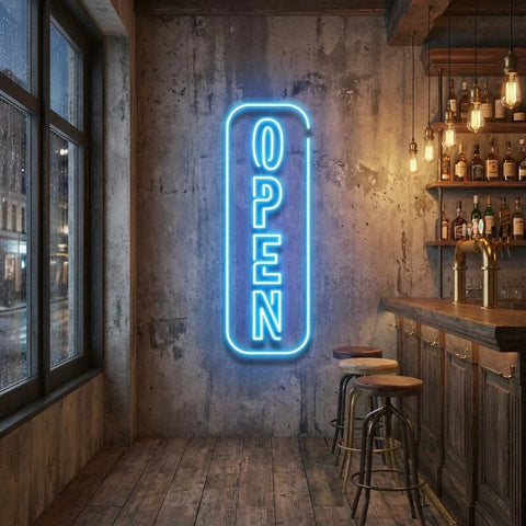 Open 5 Led Neon Sign Light