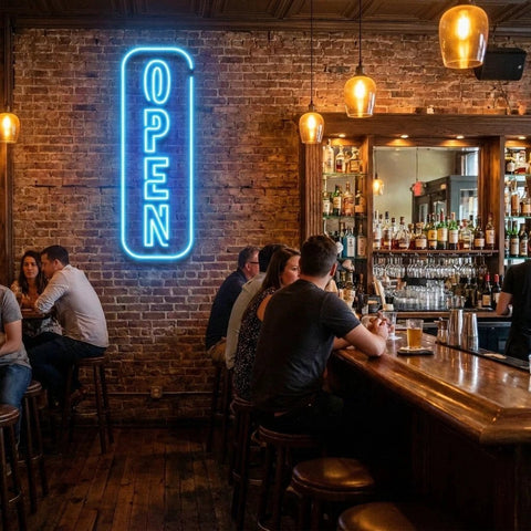 Open 5 Led Neon Sign Light