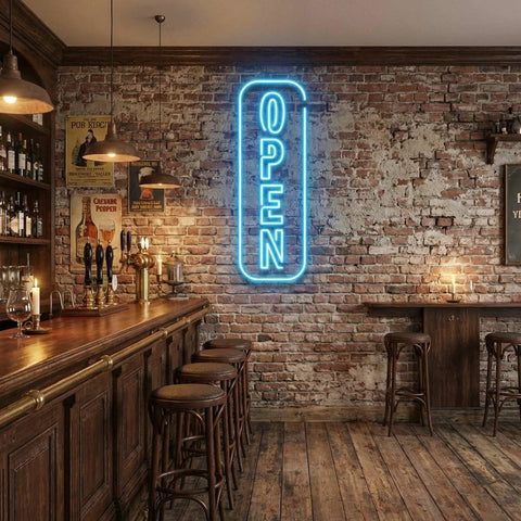 Open 5 Led Neon Sign Light