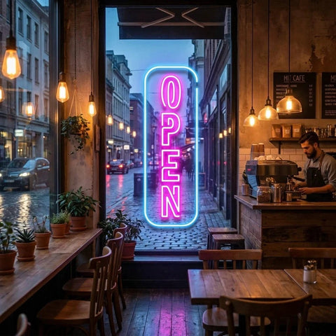 Open 5 Led Neon Sign Light