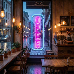 Open 5 Led Neon Sign Light
