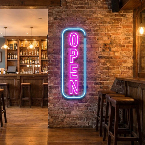 Open 5 Led Neon Sign Light