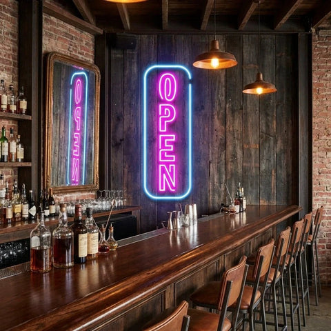 Open 5 Led Neon Sign Light
