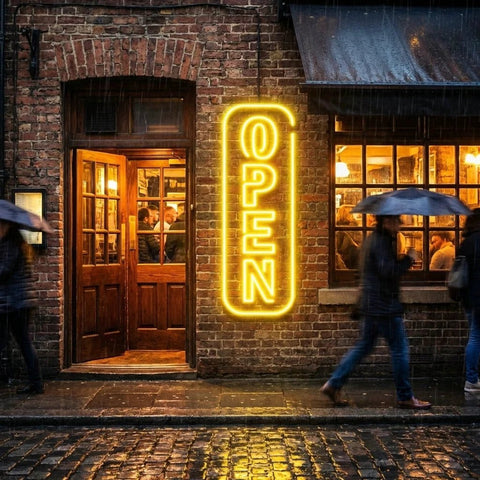 Open 5 Led Neon Sign Light