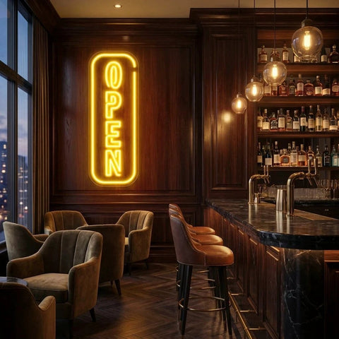 Open 5 Led Neon Sign Light
