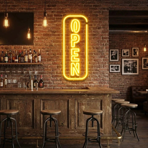 Open 5 Led Neon Sign Light